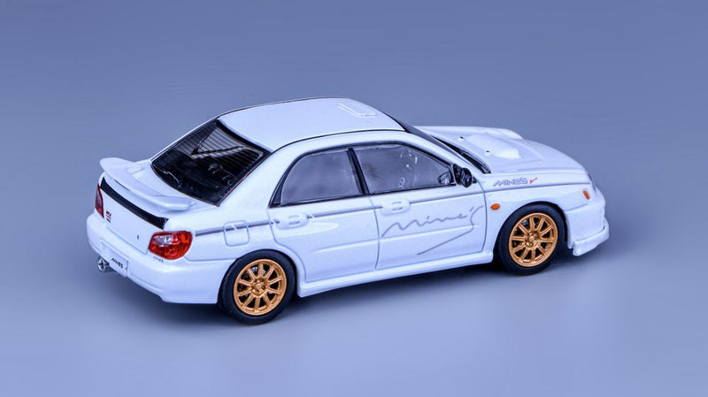 Pre-sale Furuya 1:64 SUBRARU Impreza WRX STi Mines S202 Diecast Toys Car Models Collection Miniature Hobby Gifts