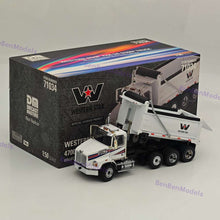 1/50 DM WESTERN STAR 4700 SB Dump Truck White Diecast Model 71034 Toy Gift