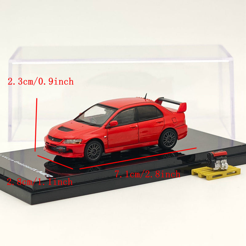 1/64 Hobby Japan Mitsubishi Lancer GSR Evolution IX Evo 9 MR w/ Engine Display