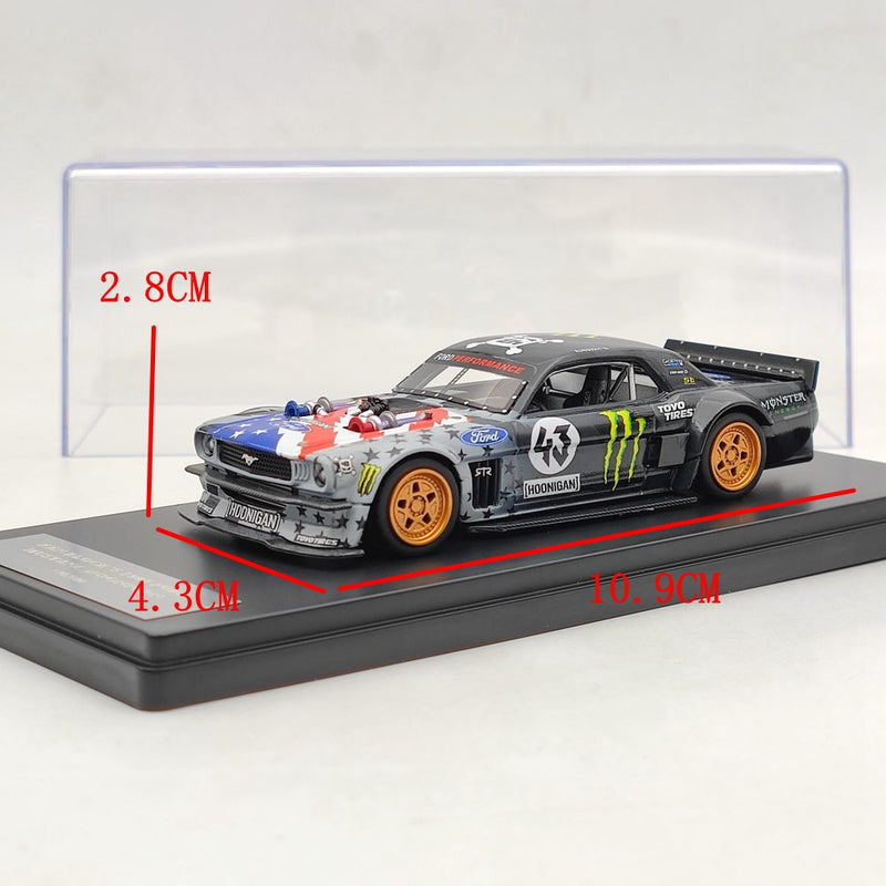 1:43 Ford Mustang 1965 Ken Block's Hoonicorn V2 No.43 Limited Edition Miniature Vehicle Hobby Collectible Gifts