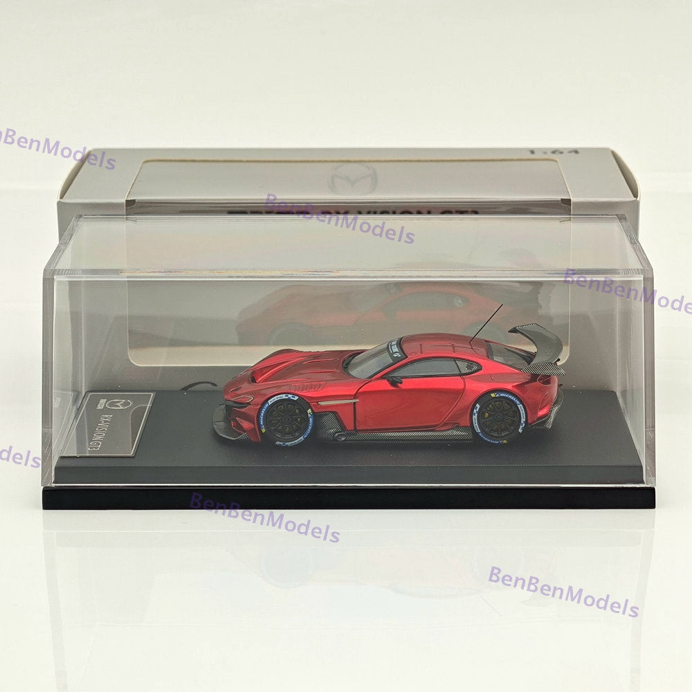 Glory Model 1:64 Mazda RX Vision GT3 Coupe Racing Sports Model Red