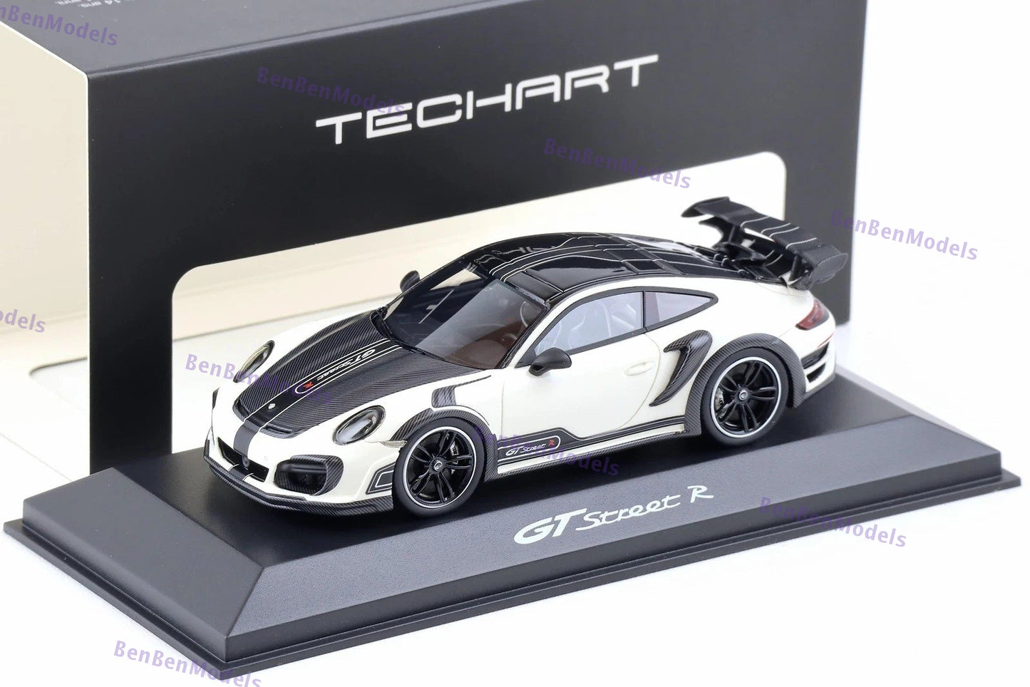 Pre-sale 1:43 Techart Porsche 911 (991-2) GT Street R Coupe Resin Model Car