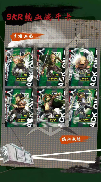 Attack On Titan Premium 30 Pack Booster Box Trading Card Anime CCG NEW Youka
