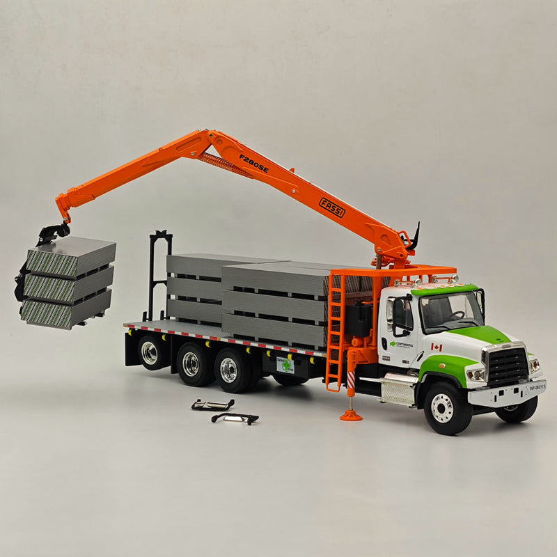 FIRST 1:34 Freightiner M2-114SD Fassi Boom Material Handler with Drywall Stacks