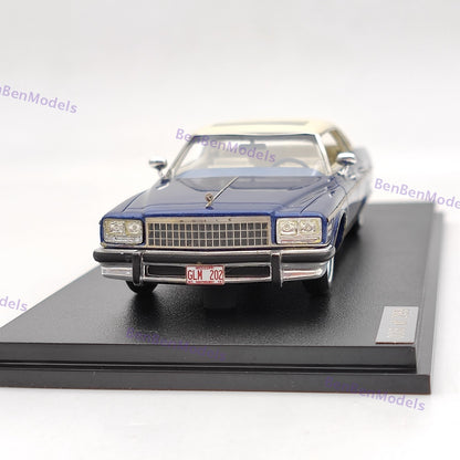 1/43 GLM Models Buick Electra 225 1976 #107202 Blue Resin Car Limited Collection