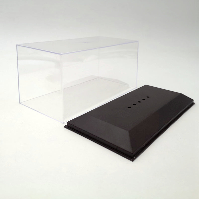 15.3cm 6'' Acrylic Boxes Display Case Stand Box Storing Transparent DustProof for 1:72,1:43 Scale Toys Car Models