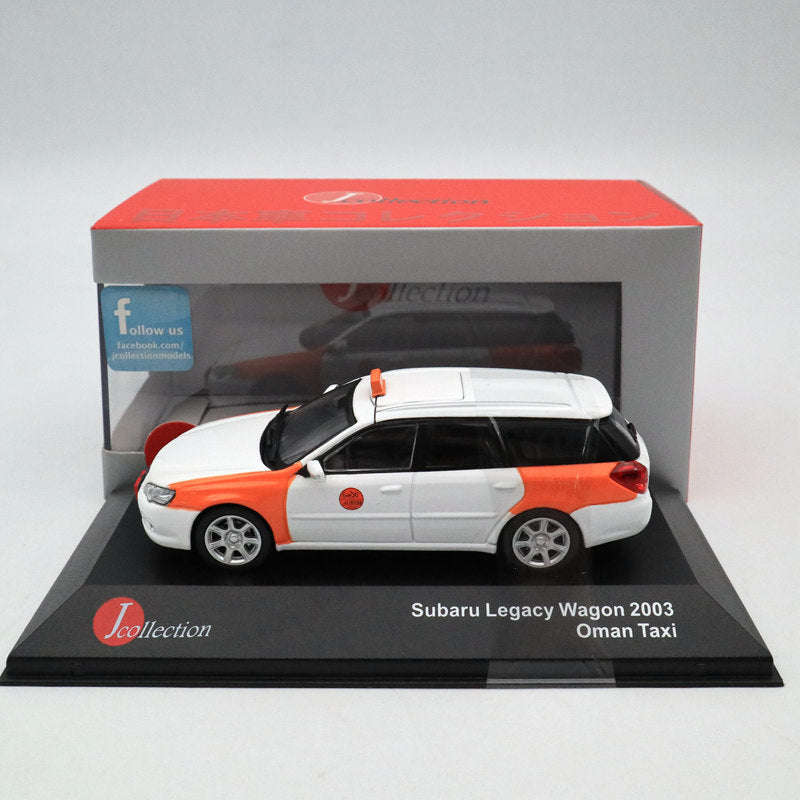 J Collection 1:43 SUBARU Legacy Wagon Oman TAXI 2003 JC284 Limited Edition Toys Car Gift