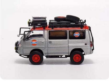 Autobots Models 1:64 for Delica 4X4 Star Wagon Van Diecast Toys Car Miniature Vehicle Hobby Collectible Gifts