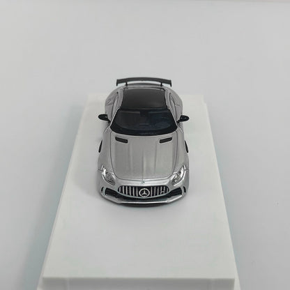 MJ 1/64 Mercedes Benz AMG GTR Double Door Diecast Car Models Collection Cadeaux Édition Limitée