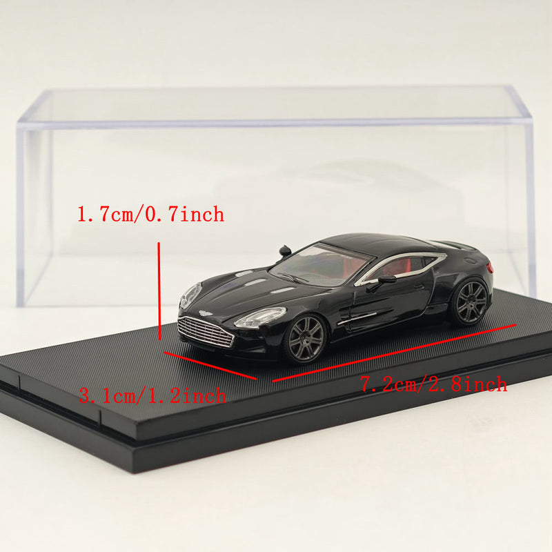 MJ 1/64 Aston Martin ONE77 Alloy Diecast Toys Car Models Miniature Hobby Collection Gifts Limited 999