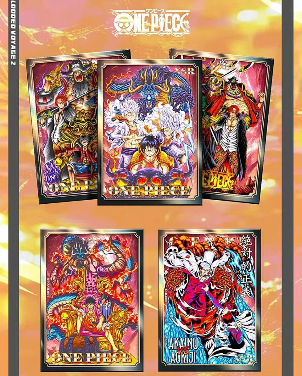 One Piece Burning Will 2 Booster Box Trading Card's Doujin Anime TCG NEW BAKAKA！