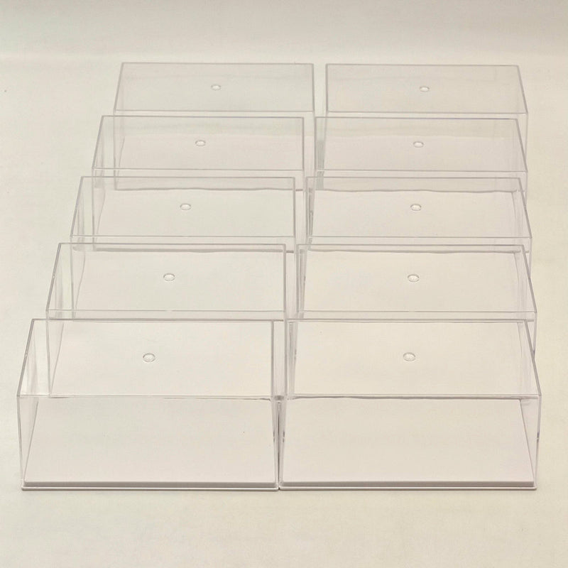 15.3cm 6'' Acrylic Boxes Display Case Stand Box Storing Transparent DustProof for 1:72,1:43 Scale Toys Car Models