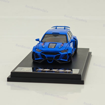 DCM 1:64 RS6 2NCS Wagon Widebody Kit Sports Model Diecast Metal Car