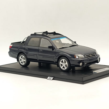 RAM Collectibles 1/18 Subaru Baja Pickup RM-0021 Modèle de voiture en résine Édition limitée Bleu 
