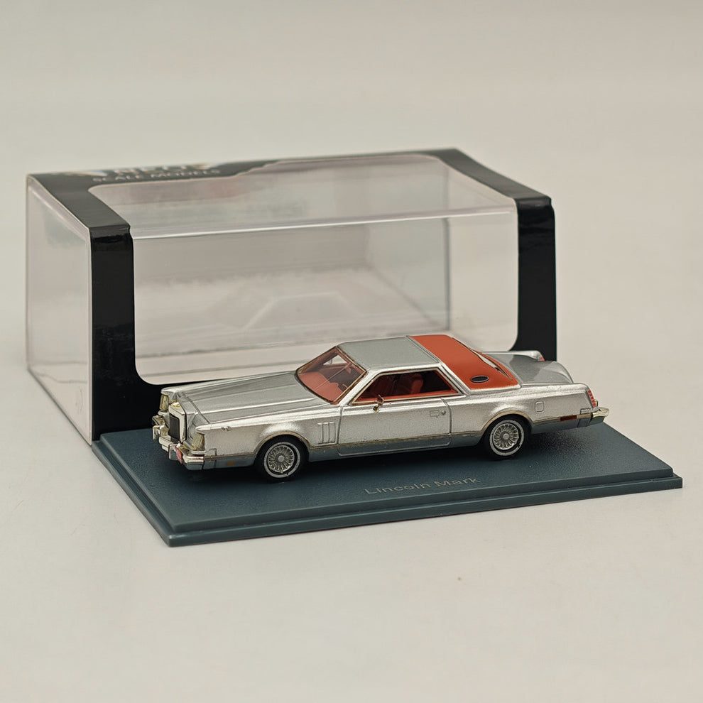 NEO SCALE MODELS 1/87 Lincoln Continental Mark V Silver Resin Car ...