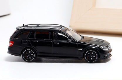 Flame 1:64 C63 V8 Edition 507 Wagon Travel Simulation Alloy Car Model