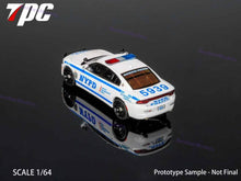 Pre-sale 1:64 TPC Dg Charger PURSUIT / NYPD Livery Police Car Hood Opens Alloy