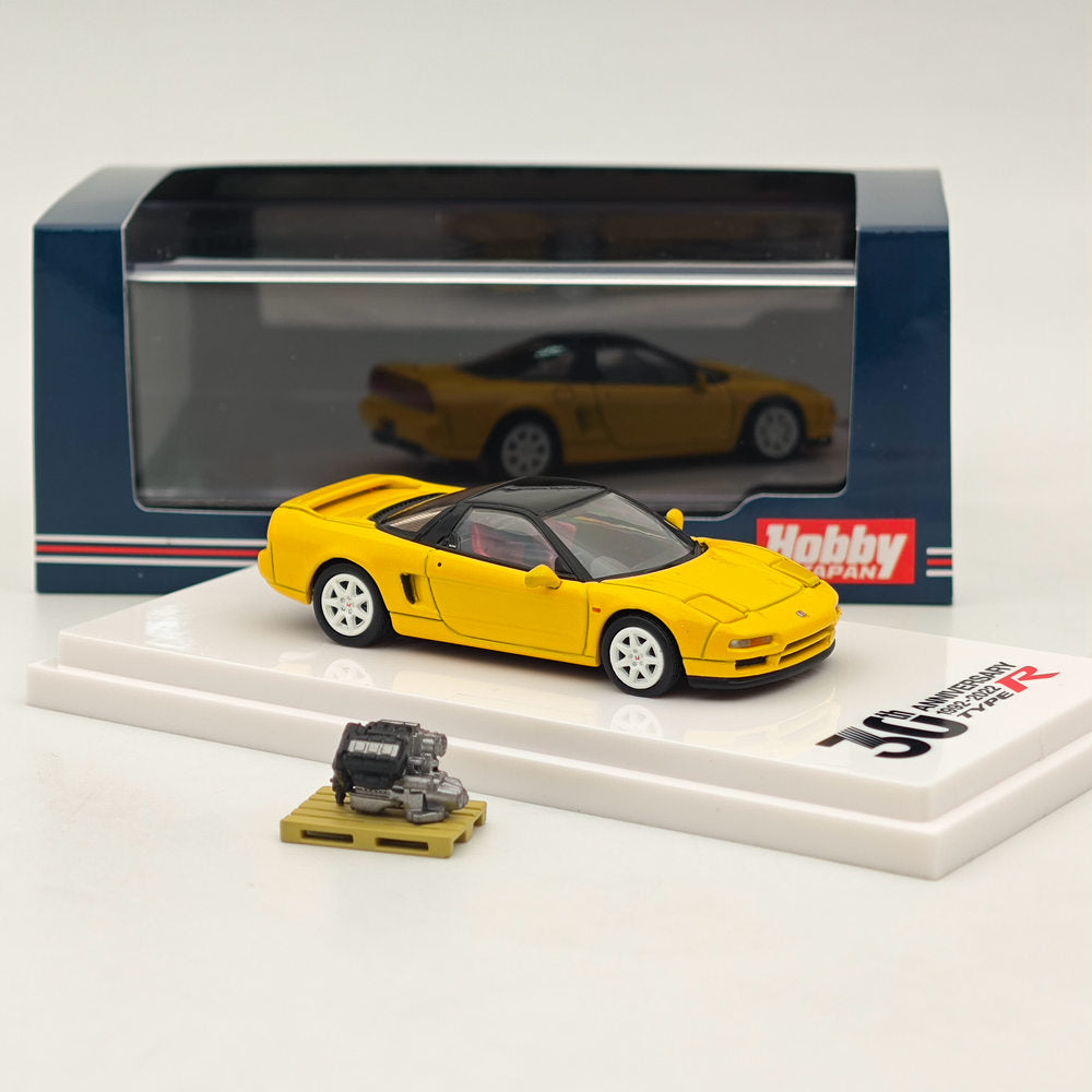 1/64 Hobby Japan Honda NSX NA1 Type R 1994 w/ Engine Display 30th Anni Diecast Models Car Limited Collection