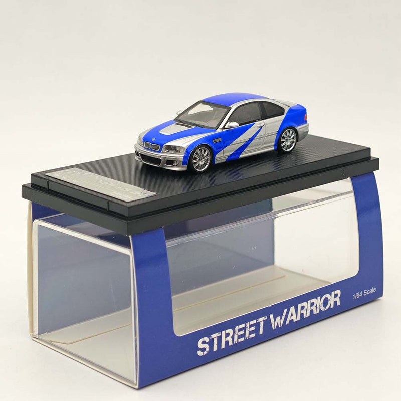 STREET WARRIOR SW 1/64 BMW E46 M3 Diecast Models Car Collection