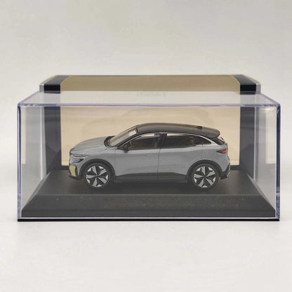 Norev 1/43 Megane E-Tech 100% Electric Gray Diecast Model Car Limited Collection