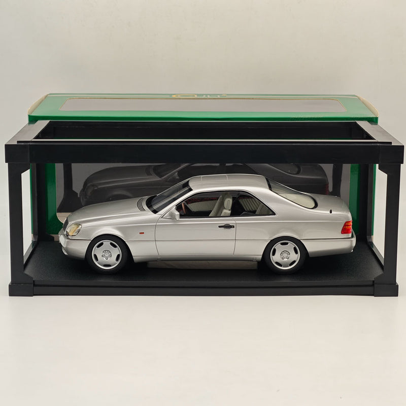 Cult 1/18 Mercedes Benz 600 SEC C140 1992 Resin Model Car Collection Silver