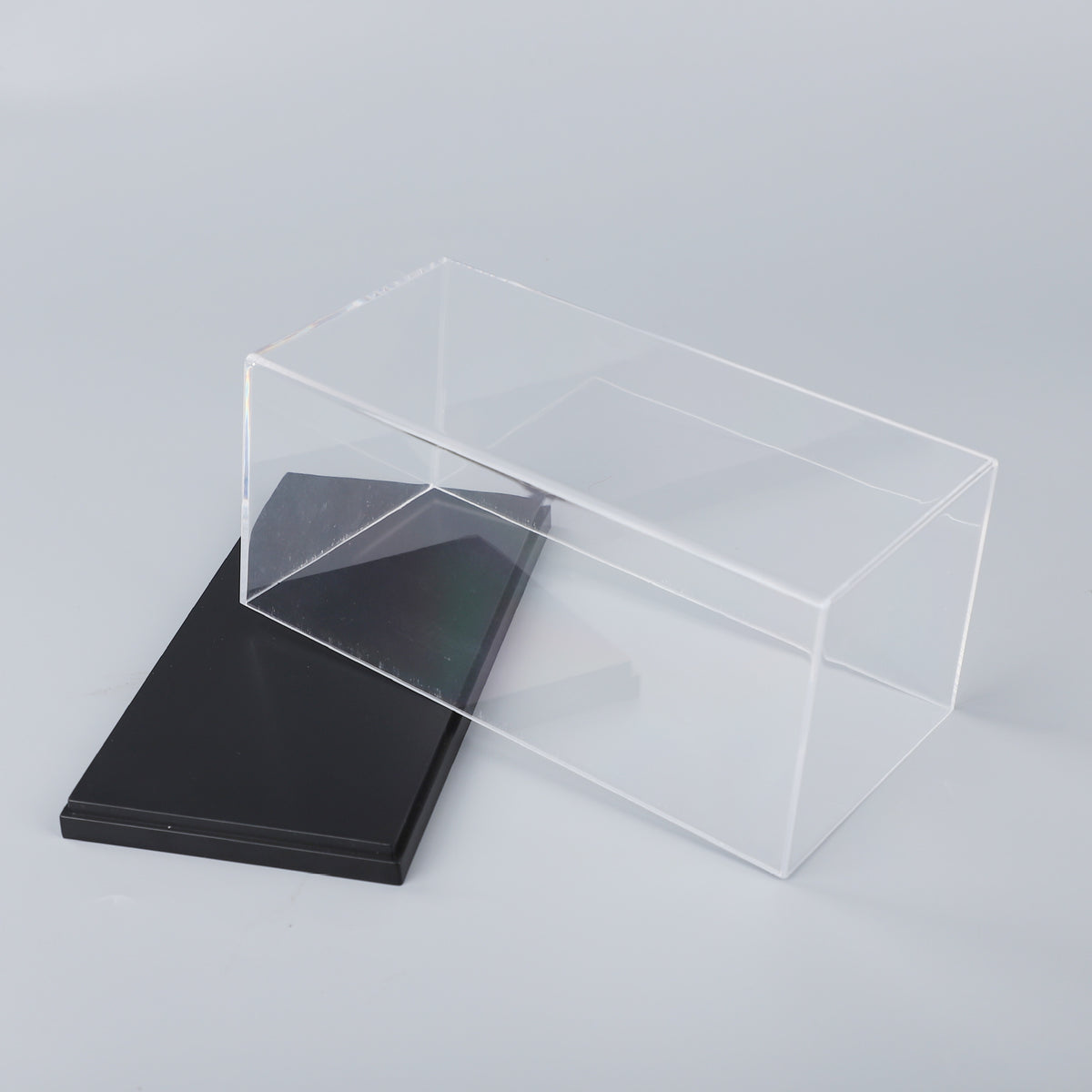 1:87 Transparent Acrylic Model Display Box Hand-Made Toy Storage Box Car Dust Cover Model Blind Box Wholesale