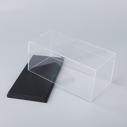 1:87 Transparent Acrylic Model Display Box Hand-Made Toy Storage Box Car Dust Cover Model Blind Box Wholesale
