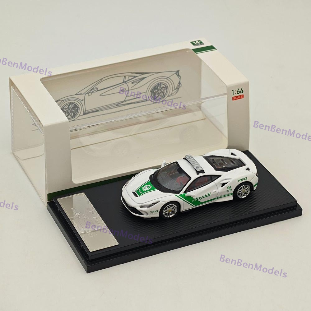 1/64 Hone Model F8 Tributo Supercar Diecast Model Car Limited Collectible Hobby