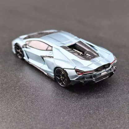 MJ 1:64 for Lamborghini Revuelto HPEV Miniature Diecast Toys Car Models Collection Gifts