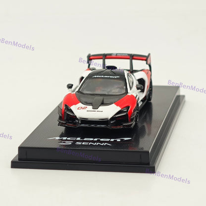 1/64 CM Mclaren Senna GTR Racing Sports Diecast Metal Car Ornaments Supercar