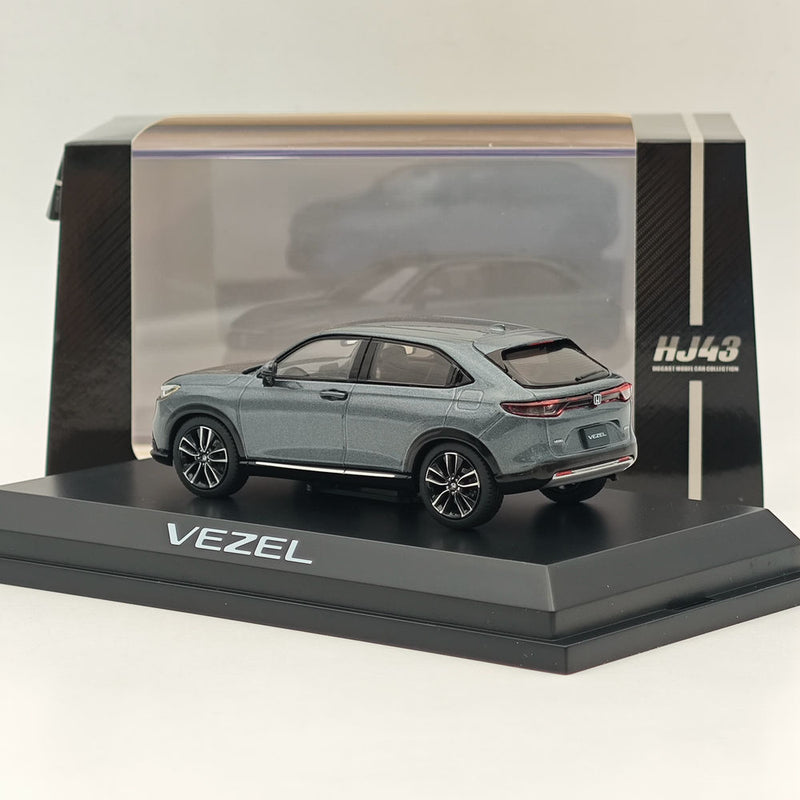 Hobby Japan 1/43 Honda VEZEL Meteoroid Gray Metallic HJ431002GM Diecast Model