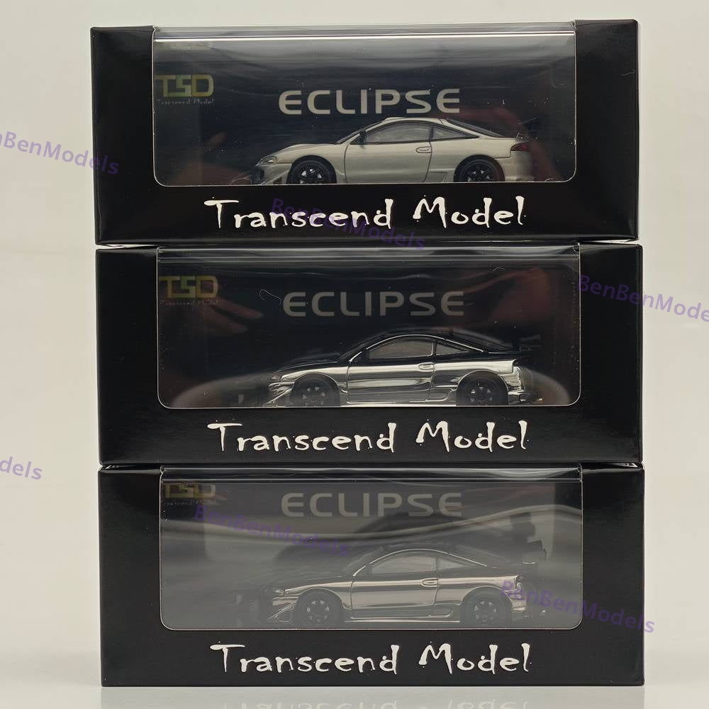 1:64 Transcend Mitsubishi 1995 Eclipse GS FNF Sports Model Diecast Model Car