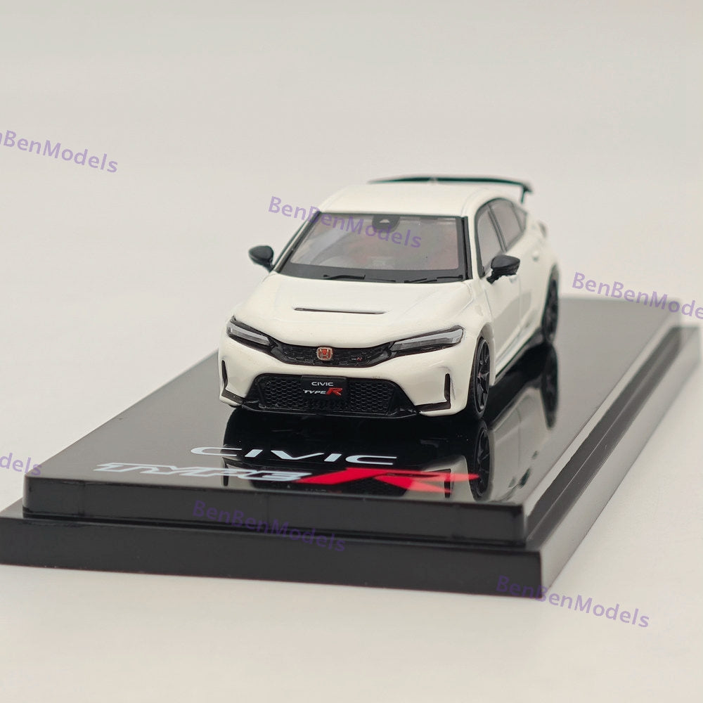 1:64 Hobby Japan CIVIC TYPE R (FL5) White with Engine Display Model Championship