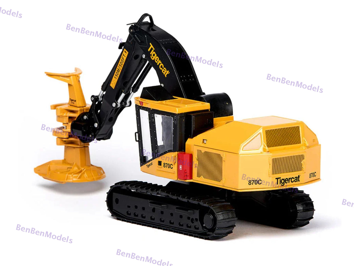 1/32 Tigercat 870C Feller Buncher with Tracks CV284 Diecast Model Collection