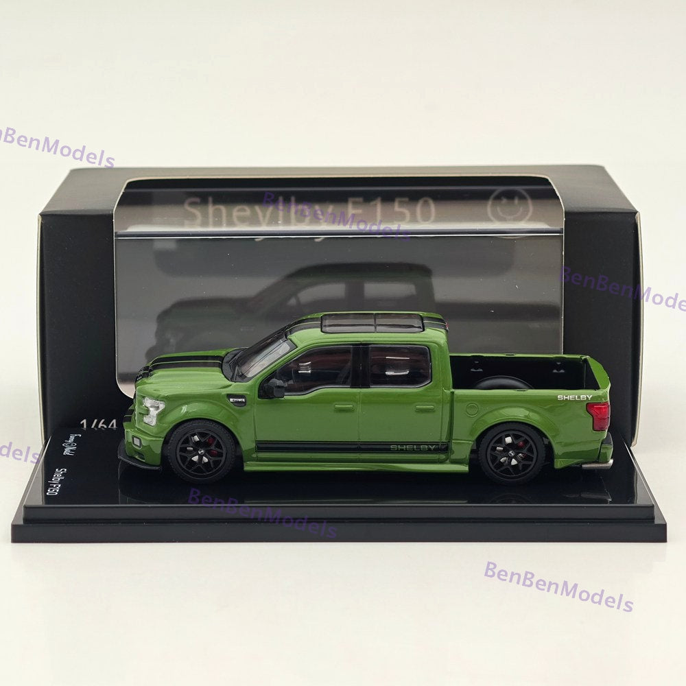 1/64 Funny SHELBY F-150 Shelby Super Snake Pickup Diecast Metal Car Limited