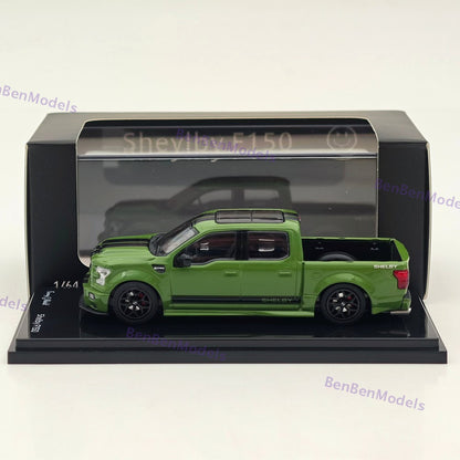 1/64 Funny SHELBY F-150 Shelby Super Snake Pickup Olive Green Alloy Model