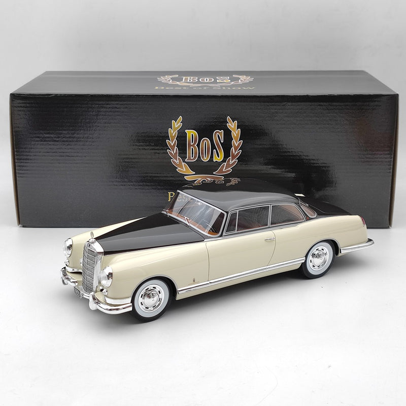 BOS 1/18 Mercedes-Benz 300B Pininfarina 1955 BOS124 Resin Model Limited Black