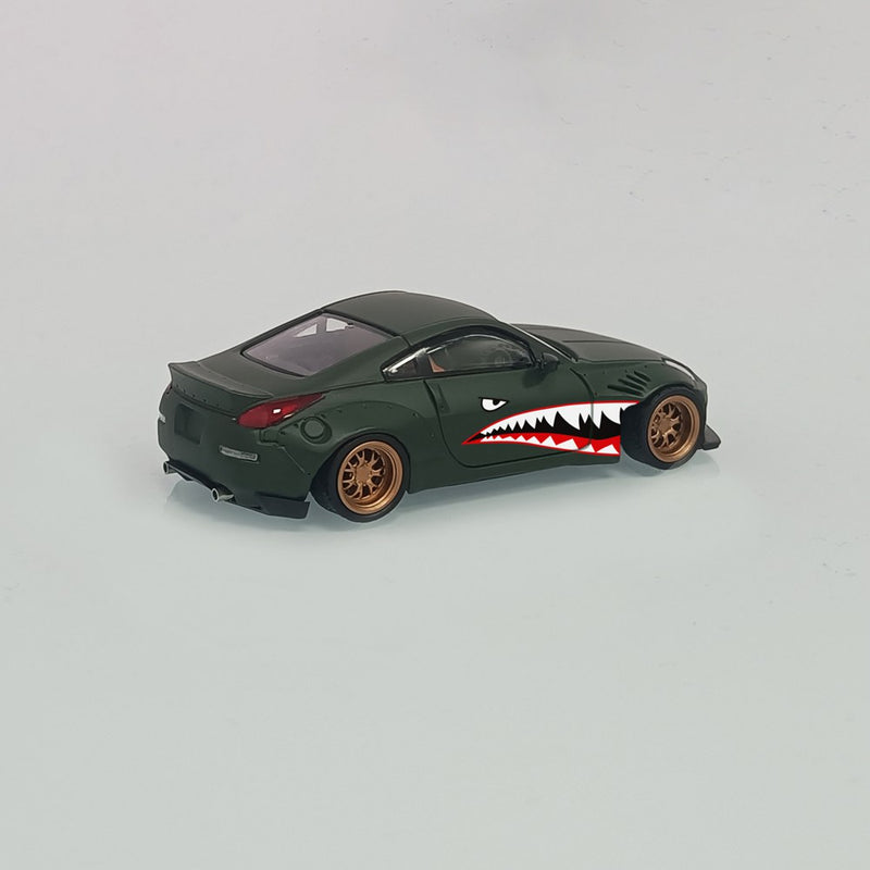 Pre-sale LMLF 1:64 Nissan 350Z Rocket Bunny Miniature Diecast Toys Car Models Miniature Hobby Collection Gifts