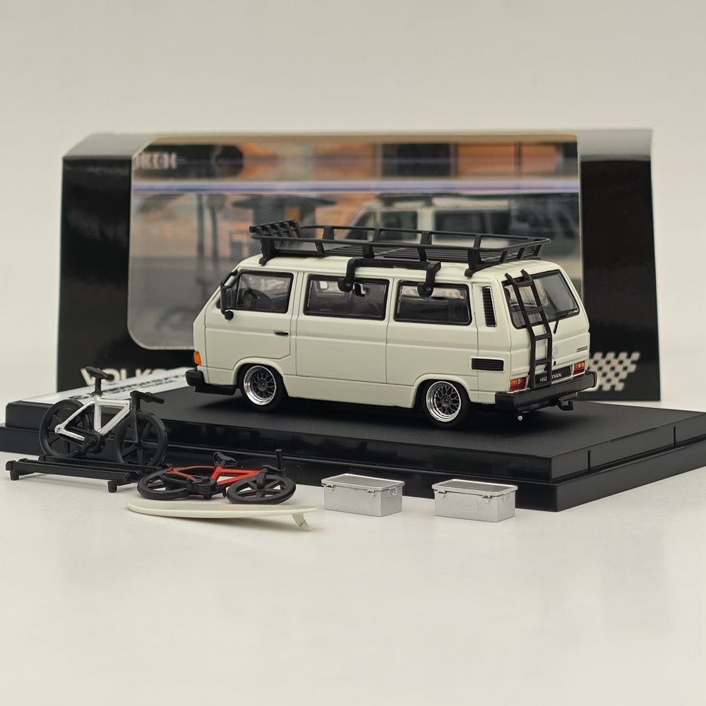 Mortal 1:64 Volkswagen VW T3 Van Collection Diecast Toys Car Models Miniature Hobby Gifts
