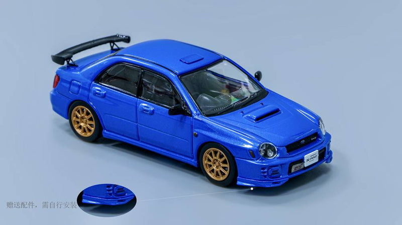 Furuya 1:64 SUBRARU Impreza WRX STi Mines S202 Diecast Toys Car Models Collection Miniature Hobby Gifts