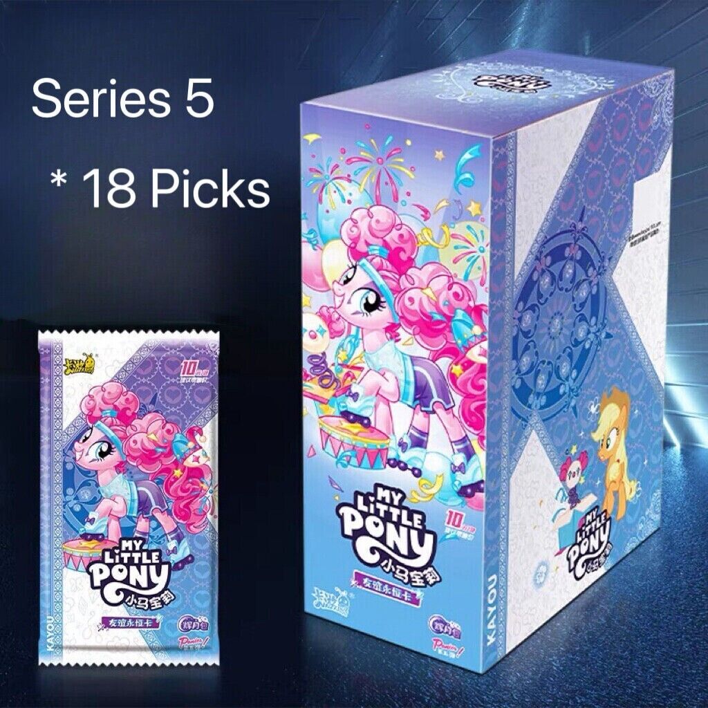 My Little Pony Official Collectible Trading Cards Kayou Series 5 Box 18 ...