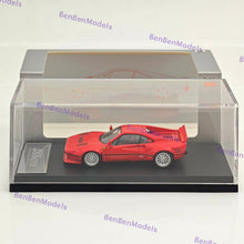 1:64 HM Ferrari 288 GTO Widebody Racing Sports Model Diecast Metal Car