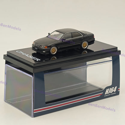 Hobby Japan 1/64 Toyota CHASER TOURER V (JZX100) 1998 JDM STYLE Black HJ644072BK