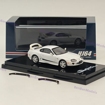 Hobby Japan 1/64 Toyota SUPRA RZ JZA80 GENUINE CUSTOMIZED VER with ActiveSpoiler