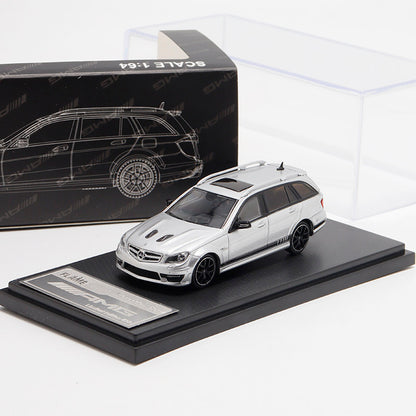 Flame 1:64 C63 V8 Edition 507 Wagon Travel Simulation Alloy Car Model