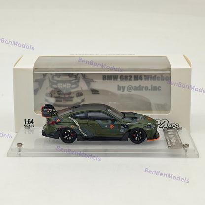 APA SW 1:64 M4 G82 Green Expo Exclusive Widebody Diecast Metal Car