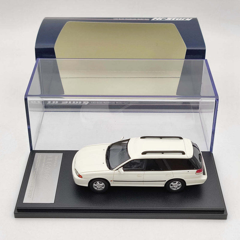 Hi-Story 1/43 Subaru Legacy Grand Wagon 1996 HS324WH Resin Models Car White Toys Gift