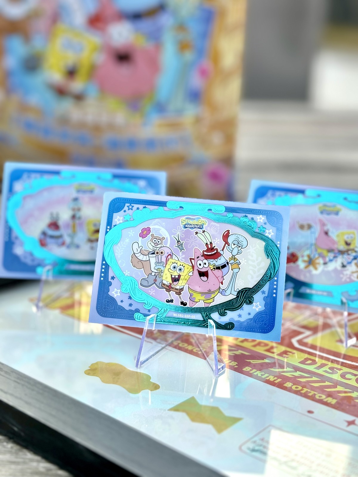 VANLUCK SpongeBob SquarePants 25th Anniversary Undersea Party Trading Cards