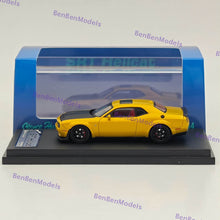 1:64 SH Dodge SRT Hellcat Hood Opens Yellow Diecast Model Car Limited Collection