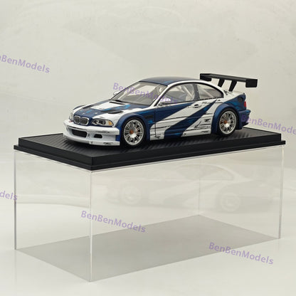 Pre-sale SW 1:18 BMW M3 GTR E46 Need For Speed Limited Edition Resin Model Car Collectible Gifts